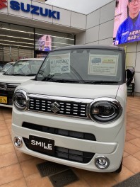 ワゴンＲスマイルの展示車入ってきました✨（山口市・防府市・山陽小野田市・下関市・周南市）